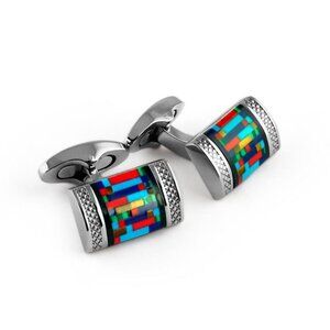 Titanium Bamboo D-shape Multicolour - Multi Coloured